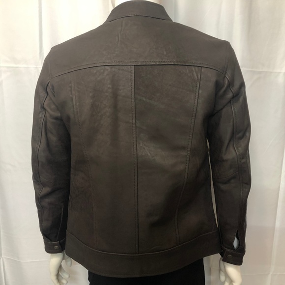 Genuine Leather Jacket for men art#1117 - Picture 5 of 6